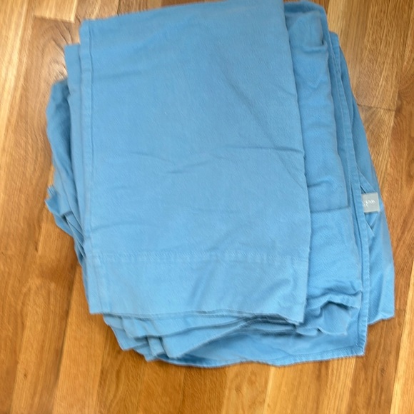 Solid Flannel Sheet Set Item: 41377-2AH7, TIDE BLUE, Size: Twin - Picture 1 of 3